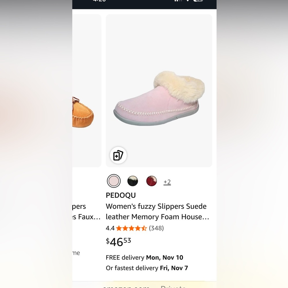 Women’s Pedoqu pink slipper